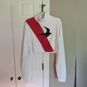 Flight mode cropped sweater - M